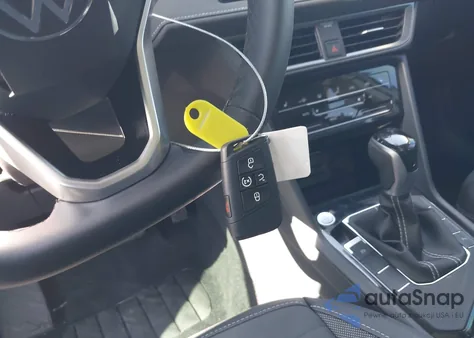 2025 Volkswagen Taos 1.5T Se Black z USA, uszkodzony, nr VIN 3VV3C7B21SM062262